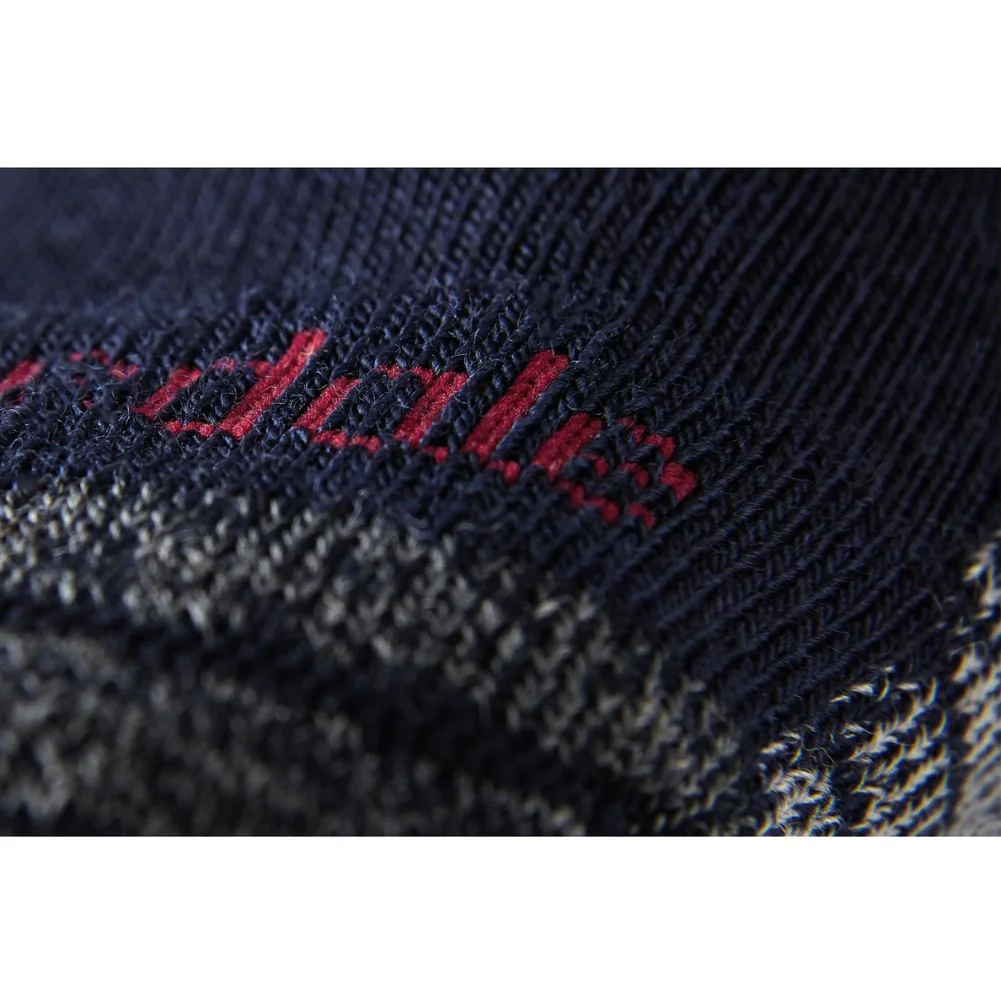 Bridgedale Men's Hike Lightweight Merino Performance Socks (Navy/Grey) - Image 3