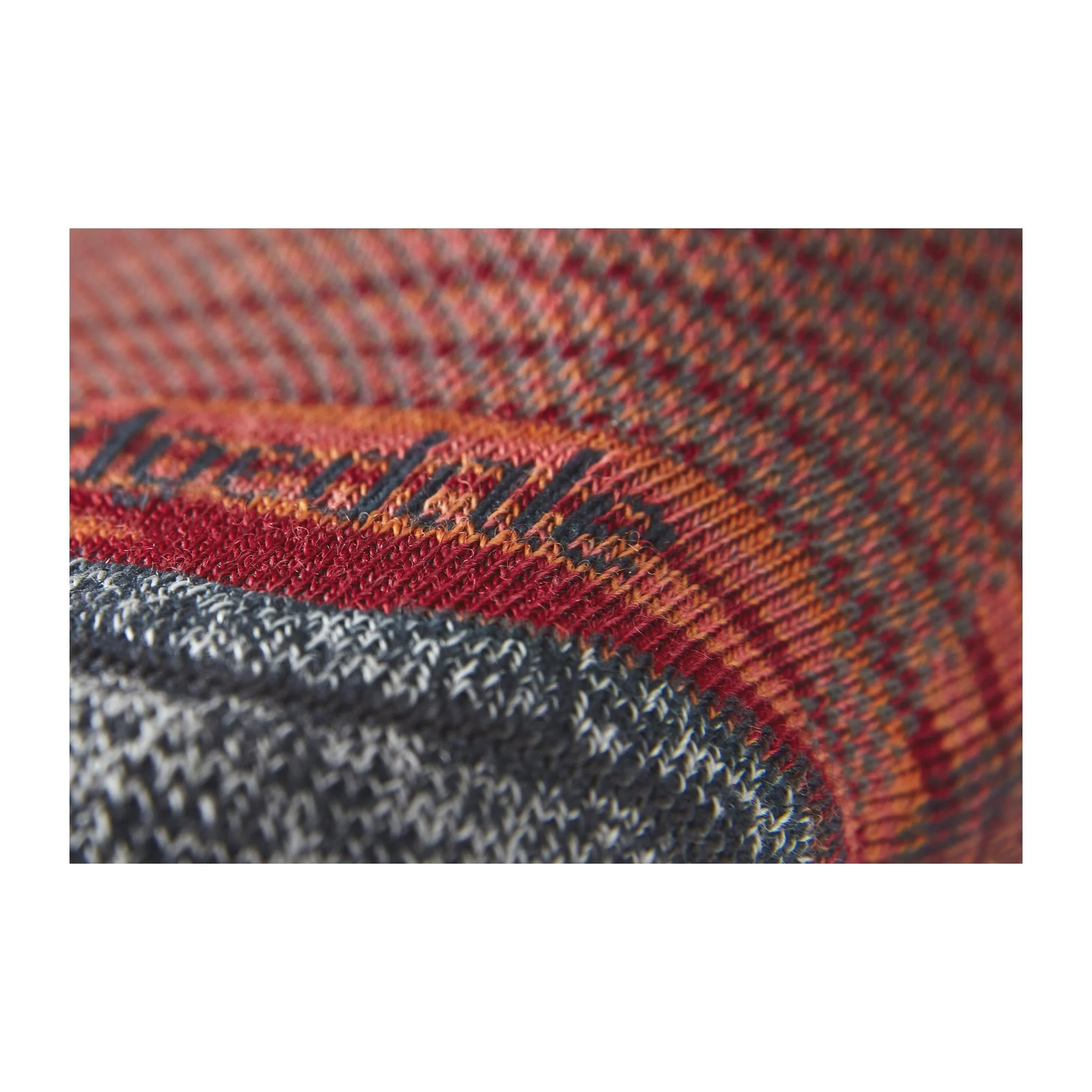 Bridgedale Men's Ultra Light Merino Performance Crew Socks - Multi Orange - Image 3