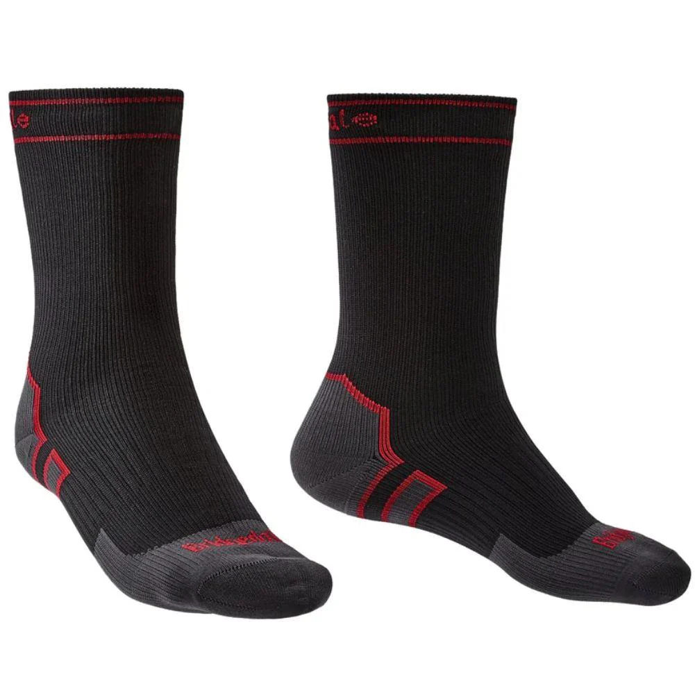 Bridgedale StormSock Heavyweight Waterproof Boot Sock (Black)