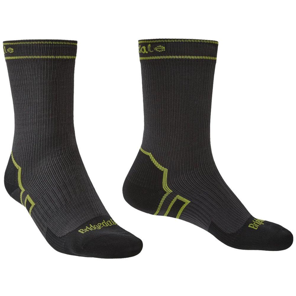 Bridgedale StormSock lightweight Waterproof Boot Sock (Dark Grey)