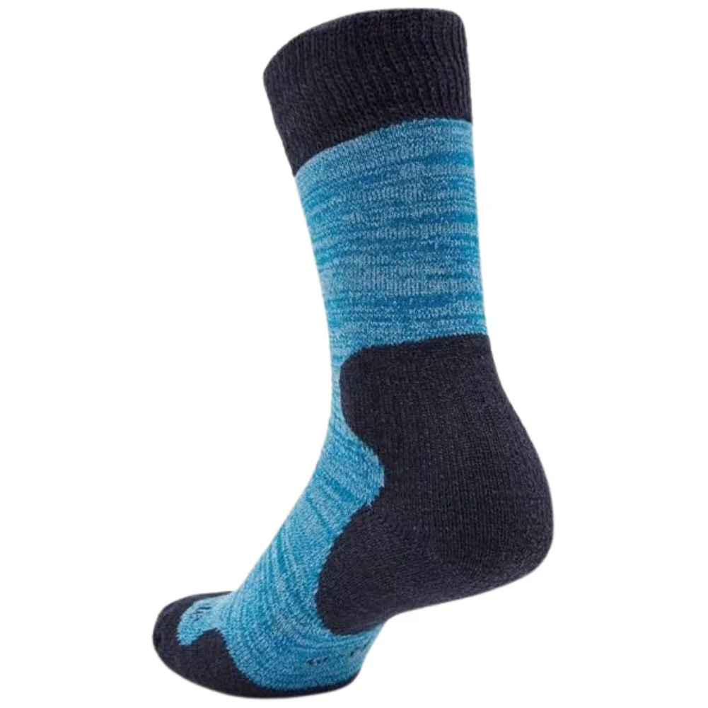 Bridgedale Women's Explorer Heavyweight Merino Comfort Socks (Blue Marl) - Image 4