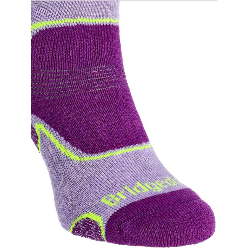 Bridgedale Women's Hike Midweight Merino Boot Socks (Lilac/Purple) - Image 7