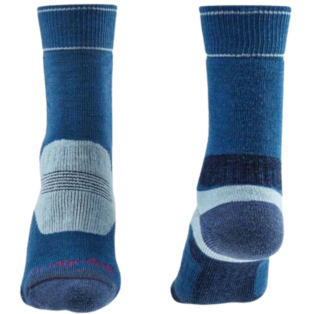 Bridgedale Women's Hike Midweight Merino Perfomance Boot Socks (Blue Sky) - Image 2