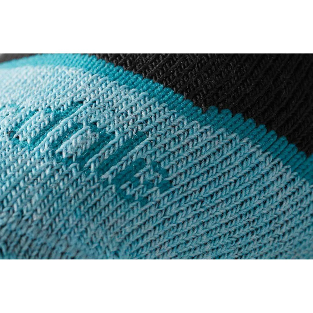Bridgedale Women's Ski Midweight Merino Performance Over Calf Ski Socks (Black/Blue) - Image 3