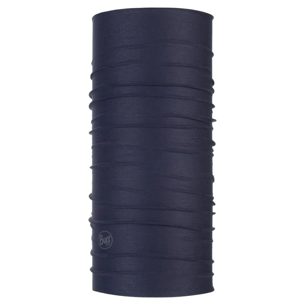 Buff Coolnet UV+ Neckwarmer Face Cover (Solid Night Blue)