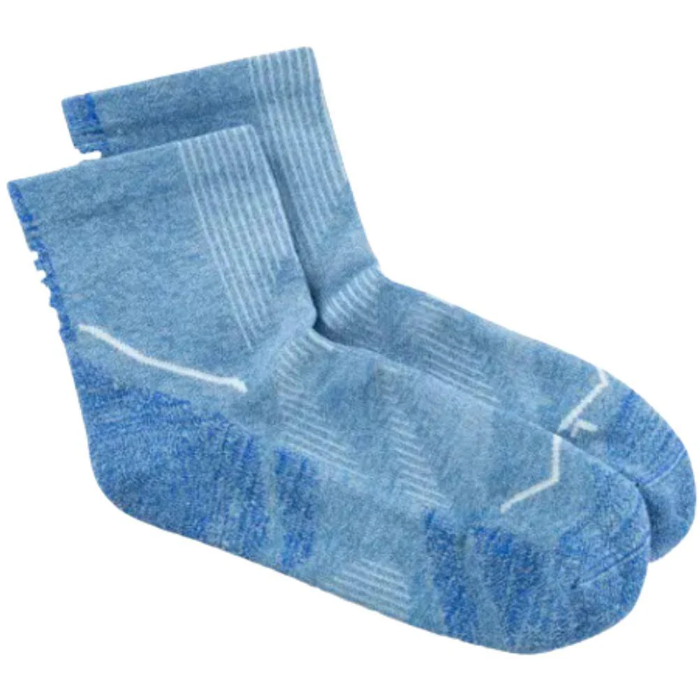 Buff DryFlx Quarter Socks (Washed Blue) - Image 3