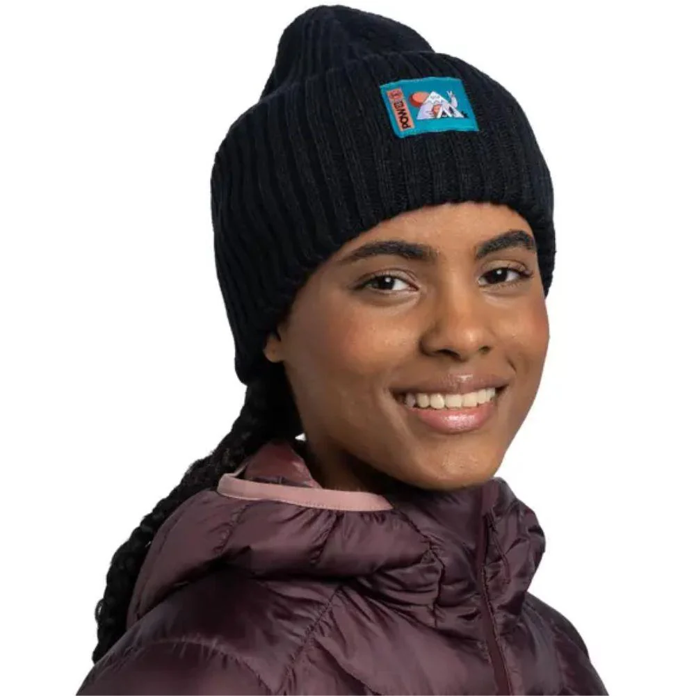 Buff Knitted Beanie (POW Rutger Black by Turbo Bambi) - Image 4