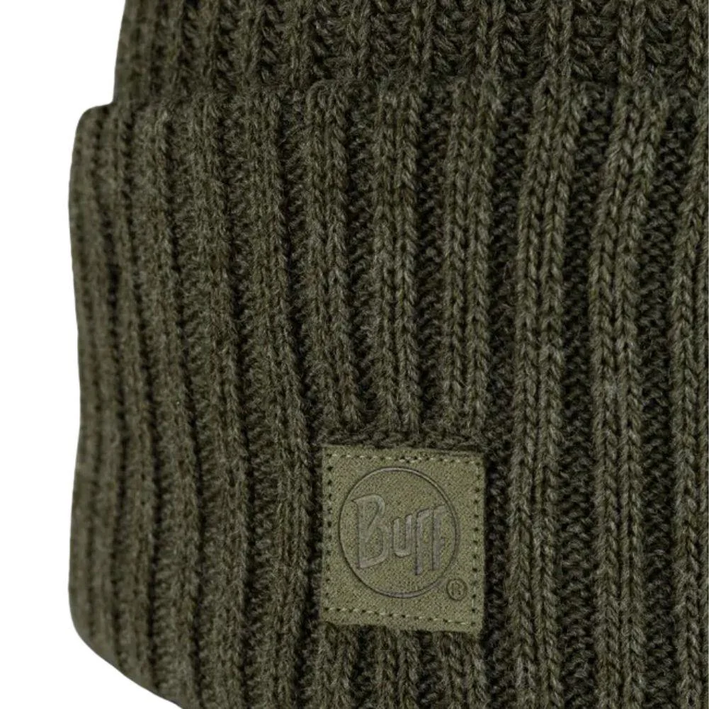 Buff Knitted Beanie (Rutger Silversage) - Image 2