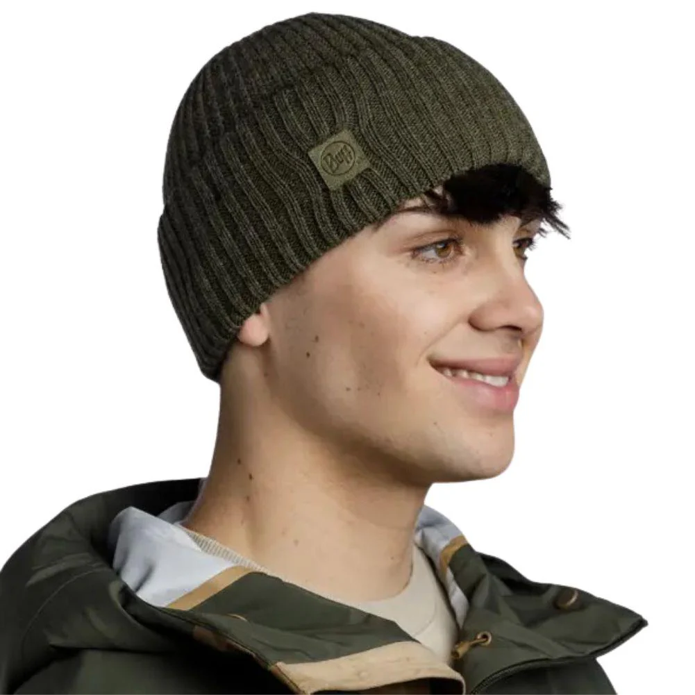 Buff Knitted Beanie (Rutger Silversage) - Image 4