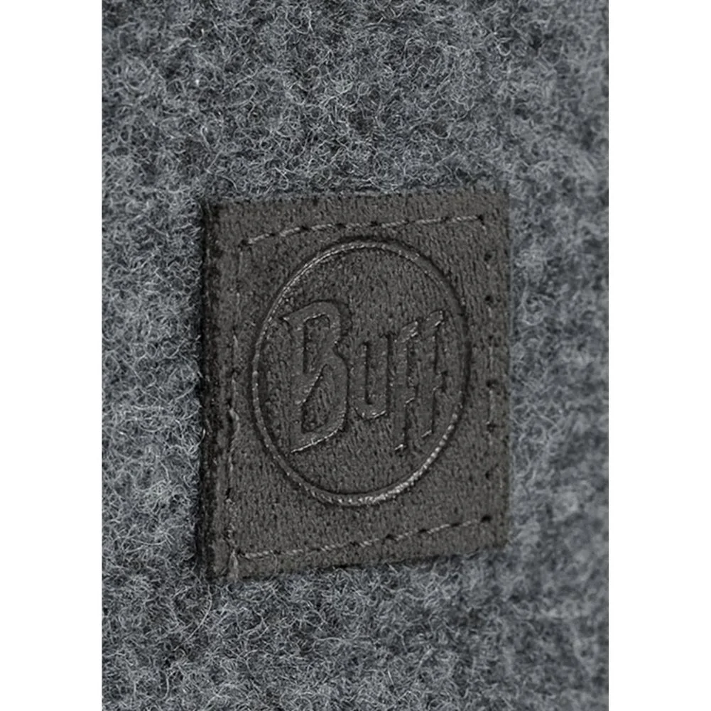Buff Merino Fleece Neck Warmer (Solid Grey) - Image 3
