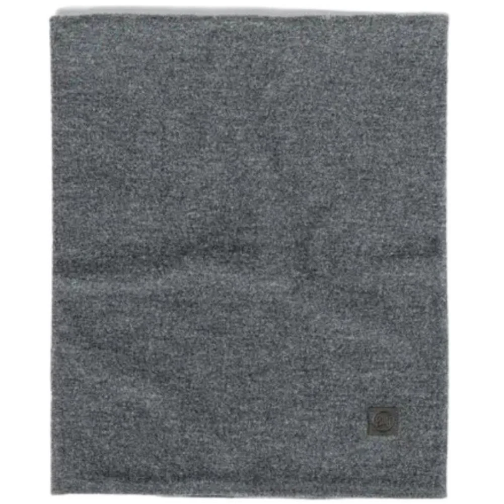 Buff Merino Fleece Neck Warmer (Solid Grey) - Image 4