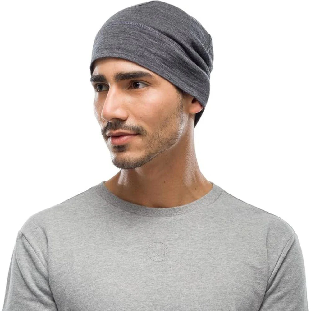 Buff Merino Lightweight Beanie (Solid Grey) - Image 2