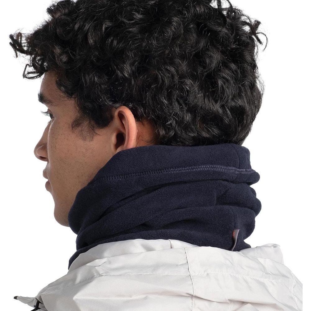 Buff Polar Neck Warmer (Solid Dark Navy) - Image 4