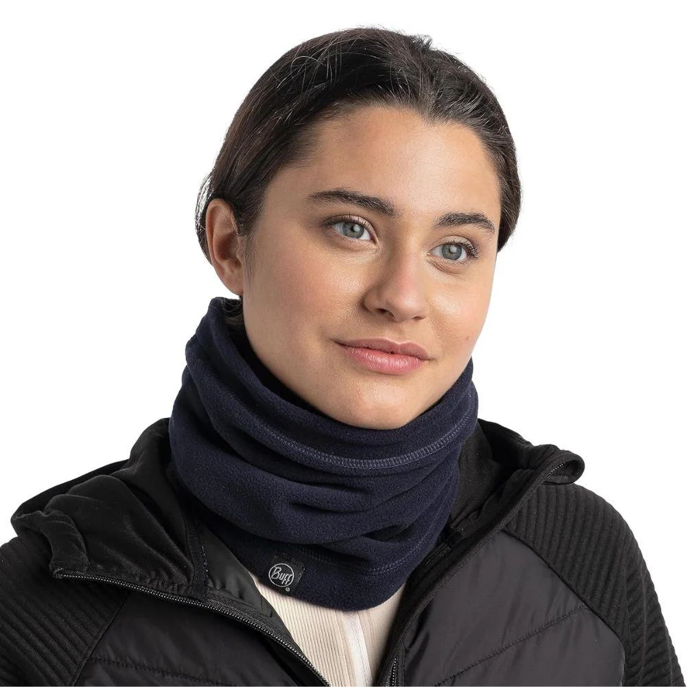 Buff Polar Neck Warmer (Solid Dark Navy) - Image 5