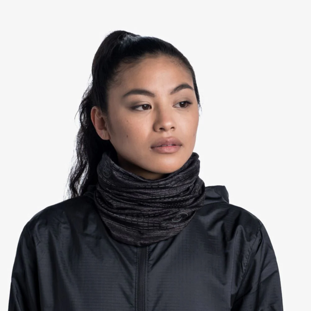 Buff Reflective DryFlx® Neckwarmer Face Cover (R-Black) - Image 2