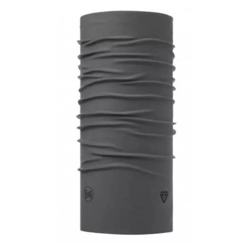 Buff ThermoNet Neckwarmer Face Cover (Solid Grey Castlerock)