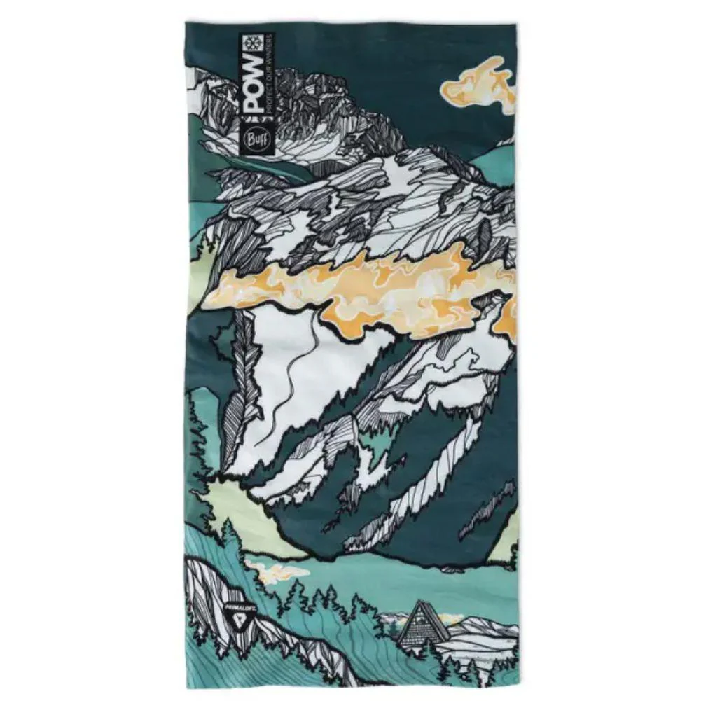 Buff ThermoNet Neckwear (Pow Lixot Green) - Image 2