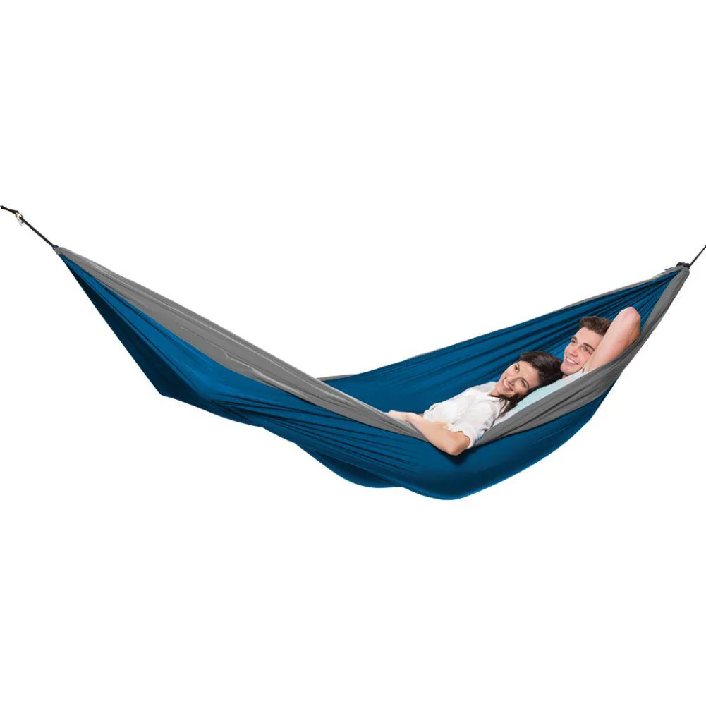 Coghlan Double Parachute Hammock (Blue/Grey) - Image 2