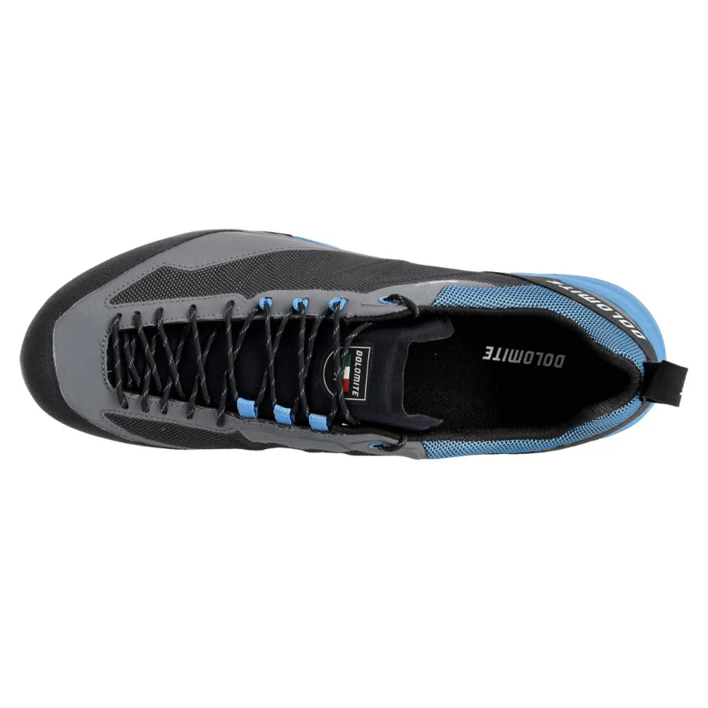 Dolomite Men's Crodarossa Tech Gore-Tex Shoe (Anthracite Grey/Blue) - Image 6