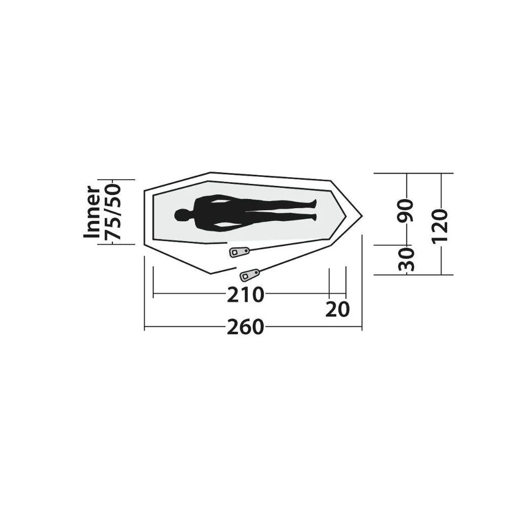 Easy Camp Geminga 100 Compact Tent - 1 Man Tent - Image 14