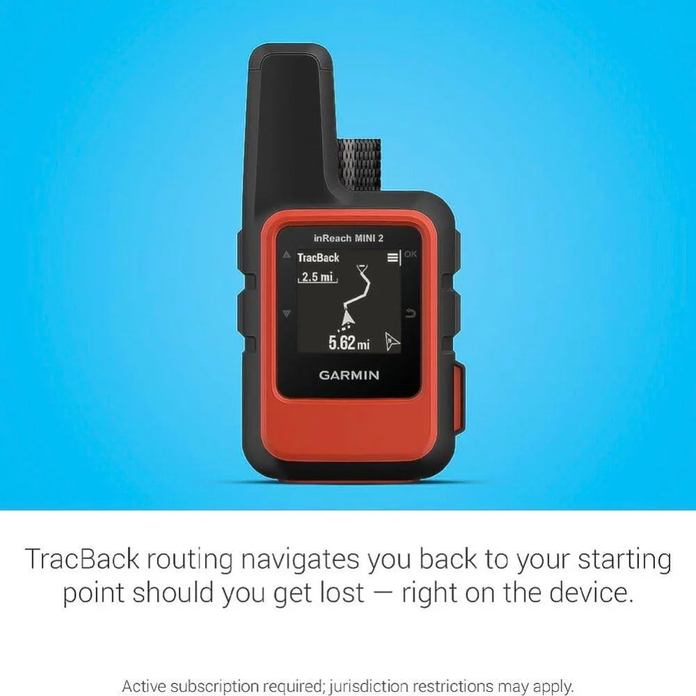Garmin inReach Mini 2 Sat Comm (Flame Red) - Image 6