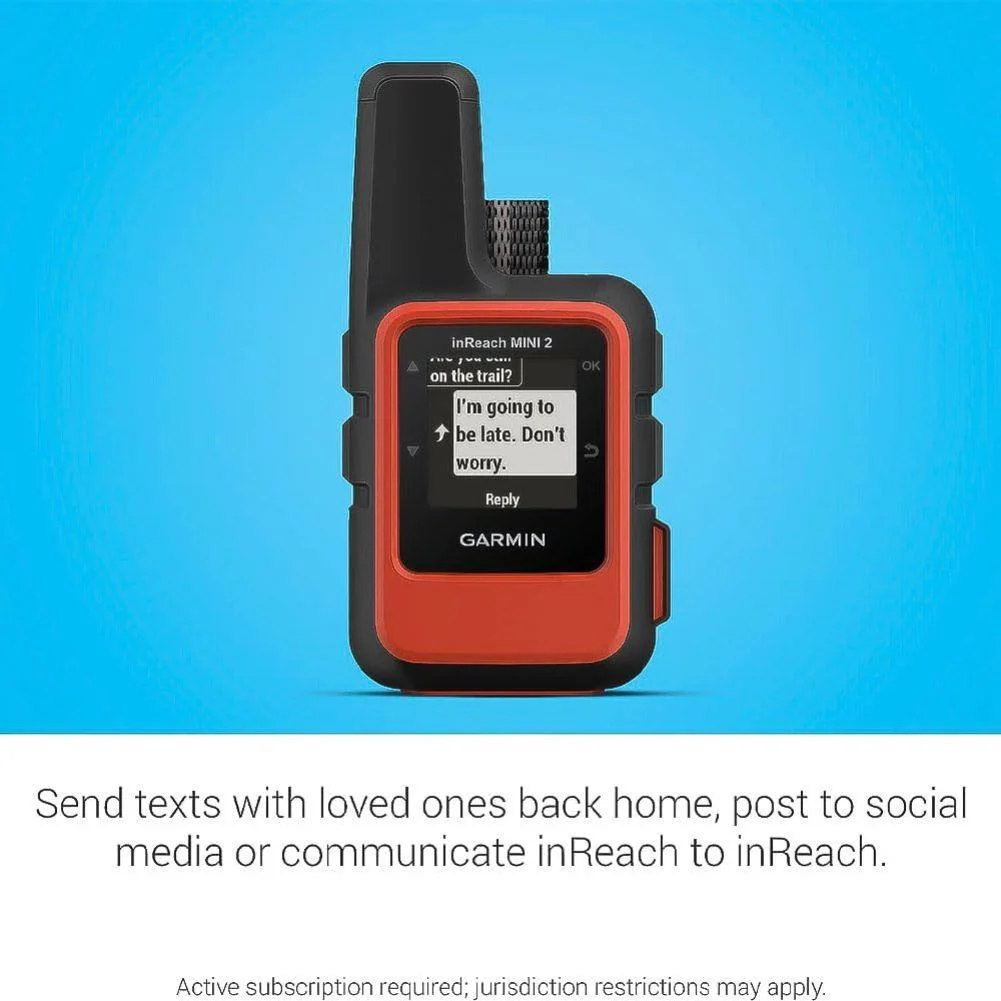 Garmin inReach Mini 2 Sat Comm (Flame Red) - Image 7