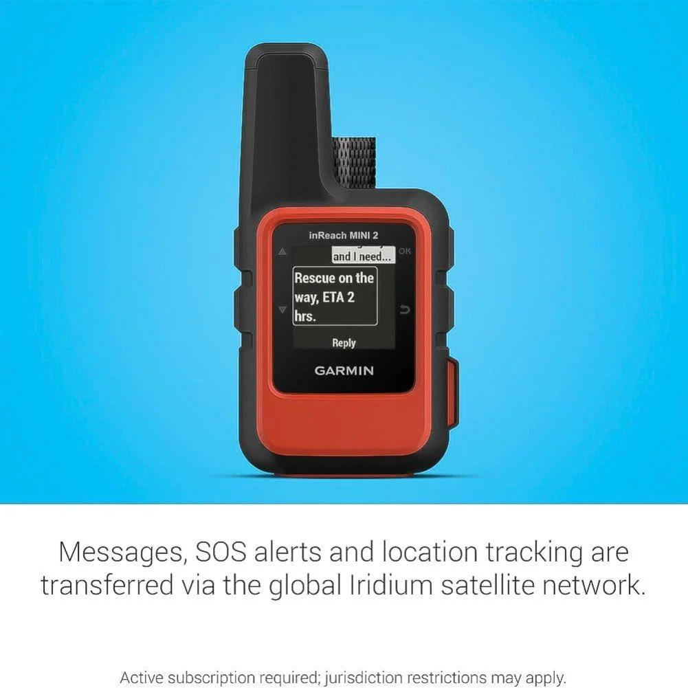 Garmin inReach Mini 2 Sat Comm (Flame Red) - Image 9