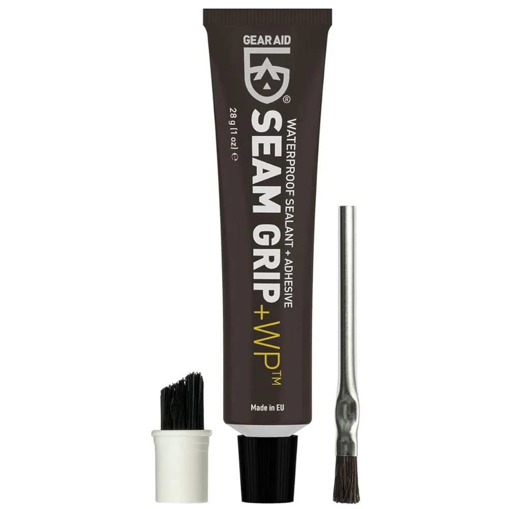 Gear Aid (By McNett) Seam Grip + WP Sealant + Adhesive (28g Tube with Brush Applicator)