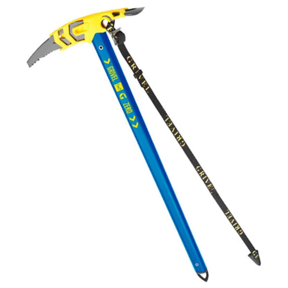 Grivel G Zero Ice Axe With Adjustable Long Leash (Blue) - Image 2