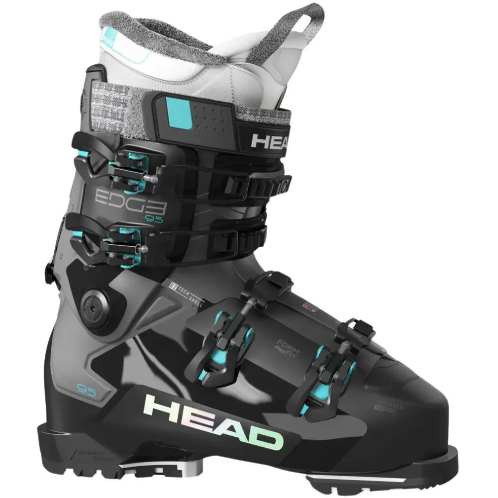 Head Women's Edge 95 W Hv Gw Boot (Black/Turquoise)