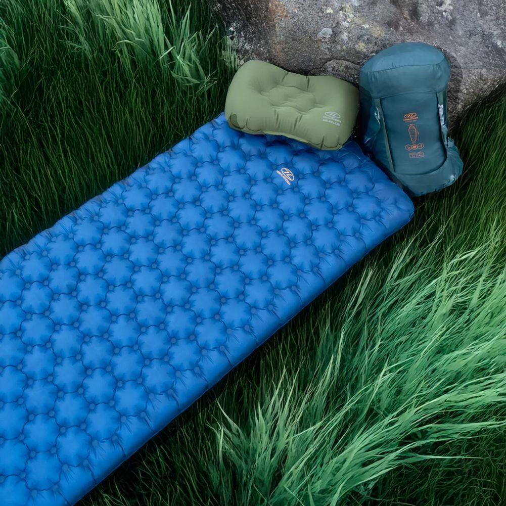 Highlander Nap-Pak Arctic R11 Inflatable Sleeping Mat (Deep Blue) - Image 9