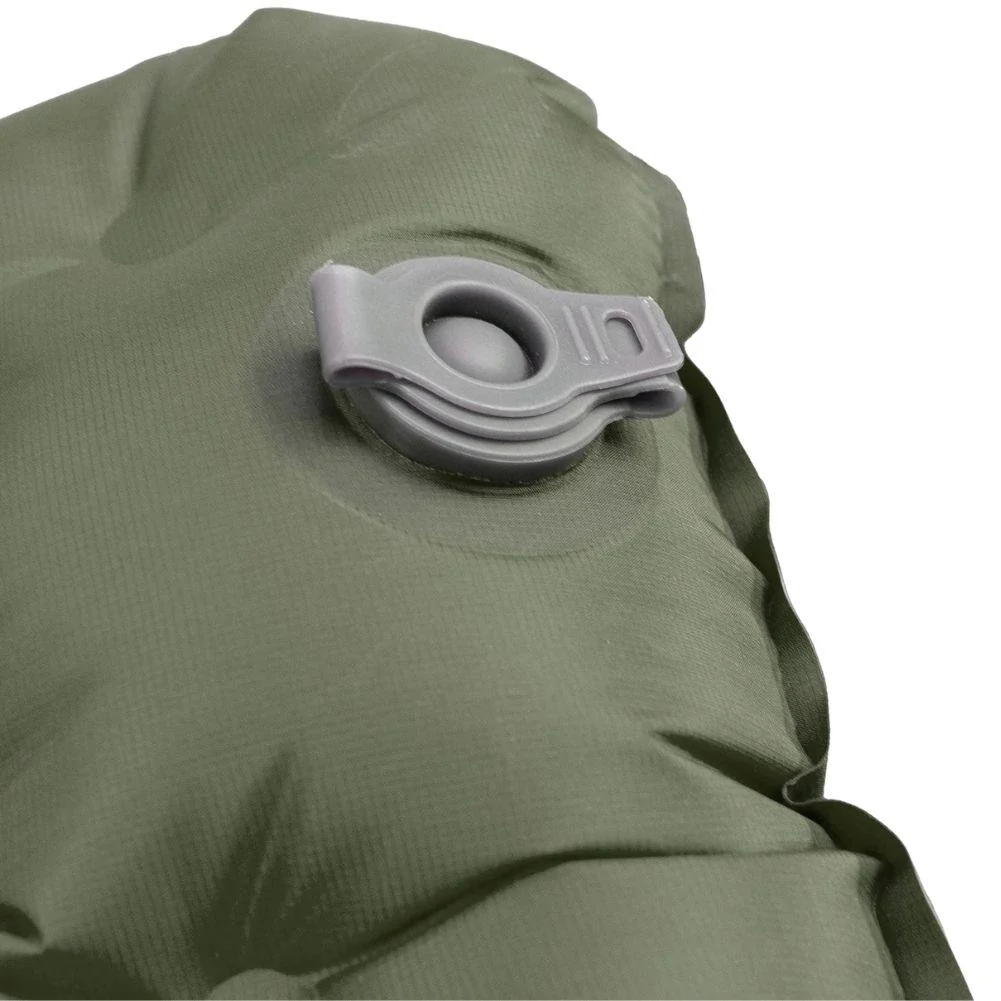 Highlander Nap-Pak Arctic R11 Inflatable Sleeping Mat (Olive Green) - Image 5