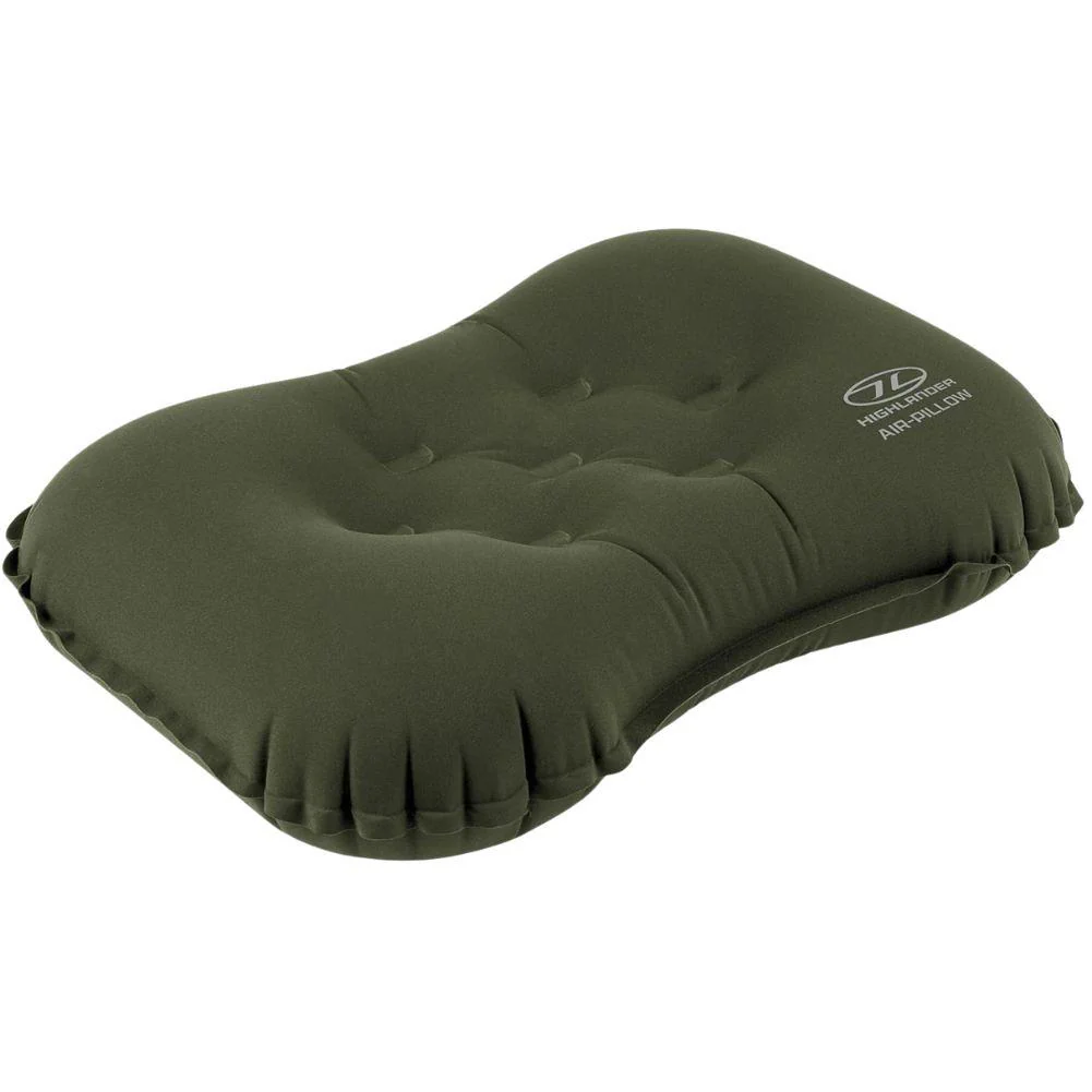 Highlander Nap Pak Camping Air Pillow (Olive) - Image 2