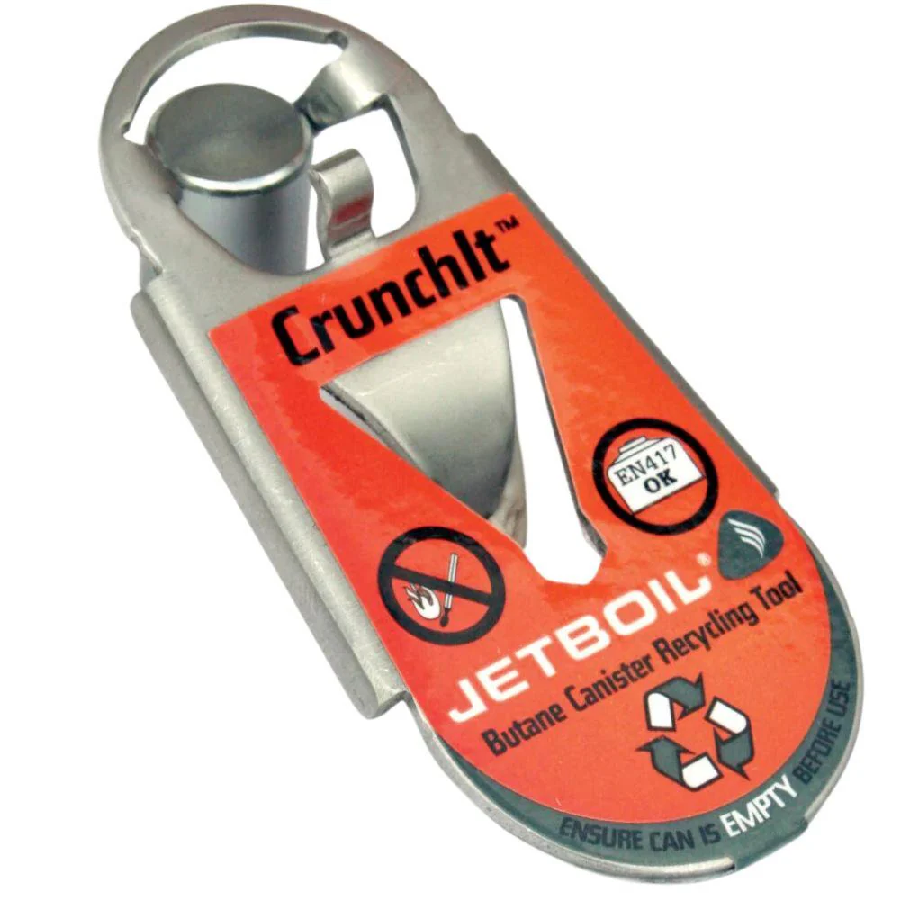 Jetboil Crunchlt Gas Fuel Can Recycling Tool