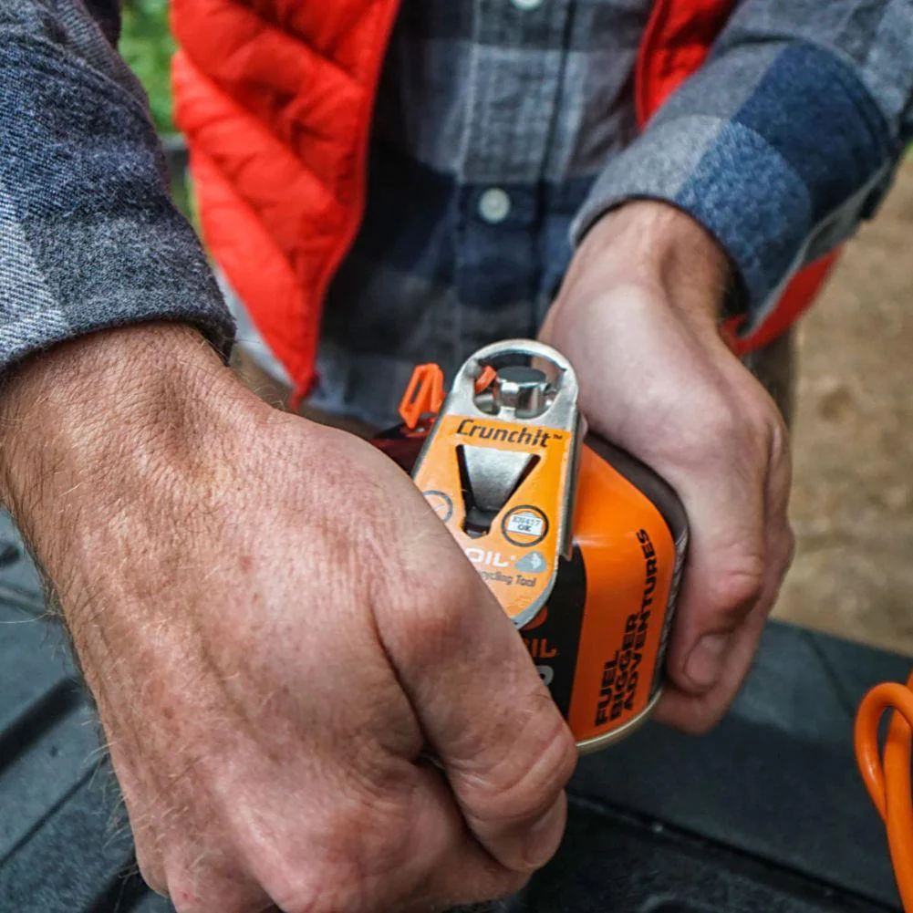 Jetboil Crunchlt Gas Fuel Can Recycling Tool - Image 4