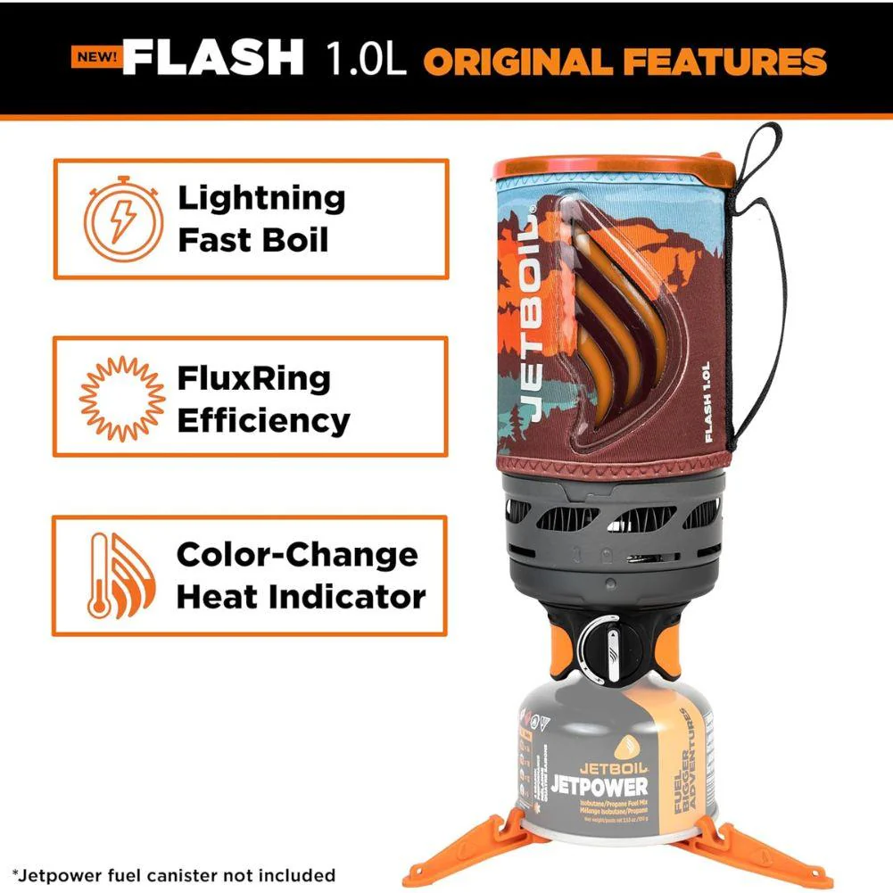 Jetboil Flash 1.0L Fast Boil System (Mountainscape) - Image 11