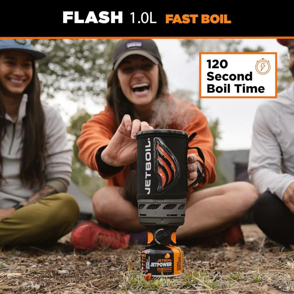Jetboil Flash 1.0L Fast Boil System (Ocean Topo) - Image 6