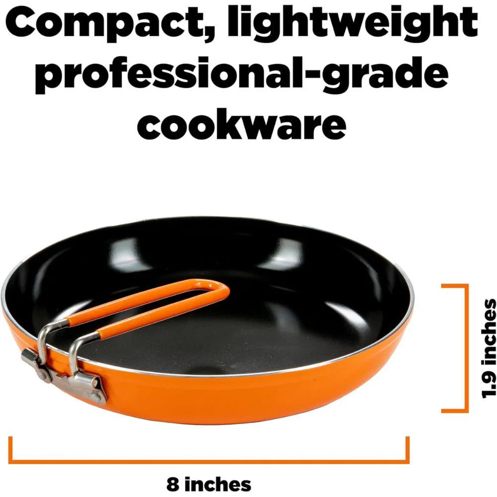 Jetboil Summit Non-Stick Camping Skillet (Orange) - Image 6