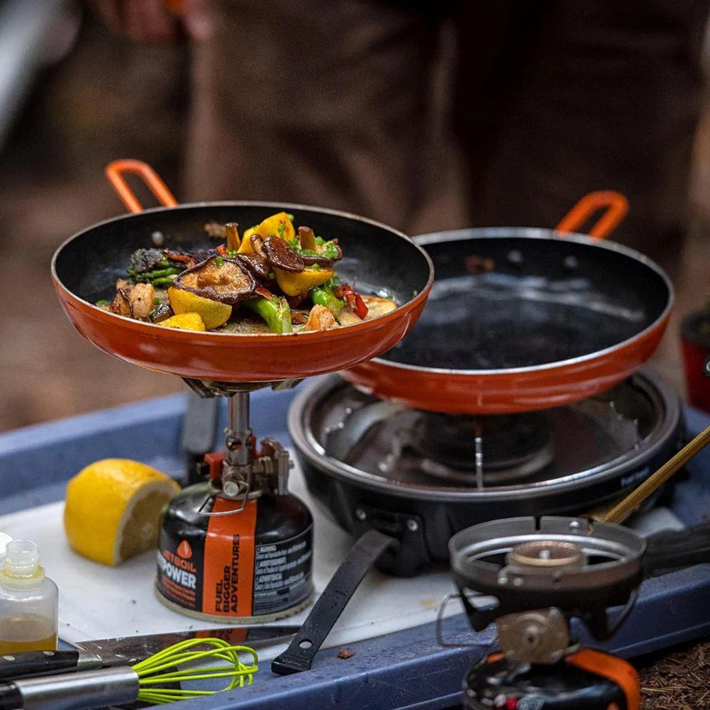 Jetboil Summit Non-Stick Camping Skillet (Orange) - Image 8