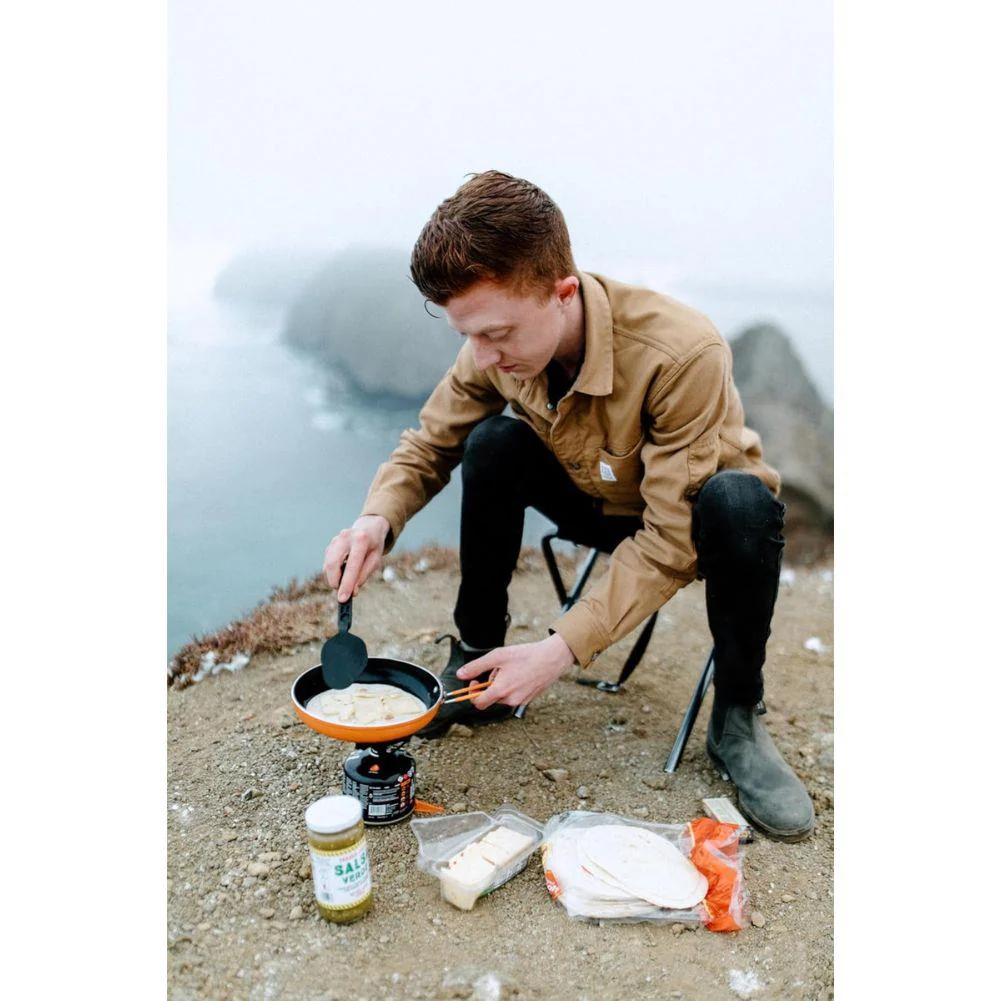 Jetboil Summit Non-Stick Camping Skillet (Orange) - Image 9