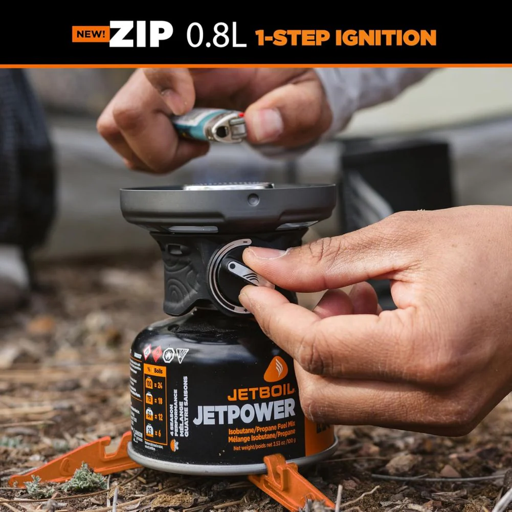 Jetboil Zip 0.8L Fast Boil Stove System (Carbon) - Image 14