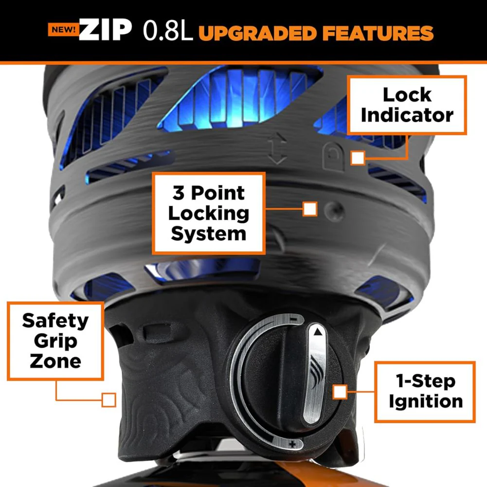 Jetboil Zip 0.8L Fast Boil Stove System (Carbon) - Image 15