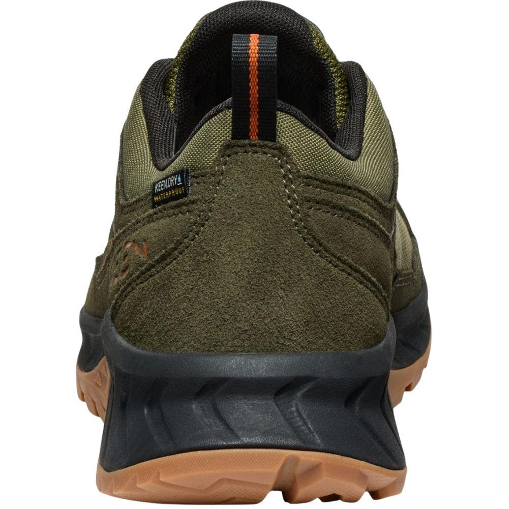 Keen Men’s Hightrail Waterproof Hiking Shoe (Winter Moss/Gold Flame) - Image 6