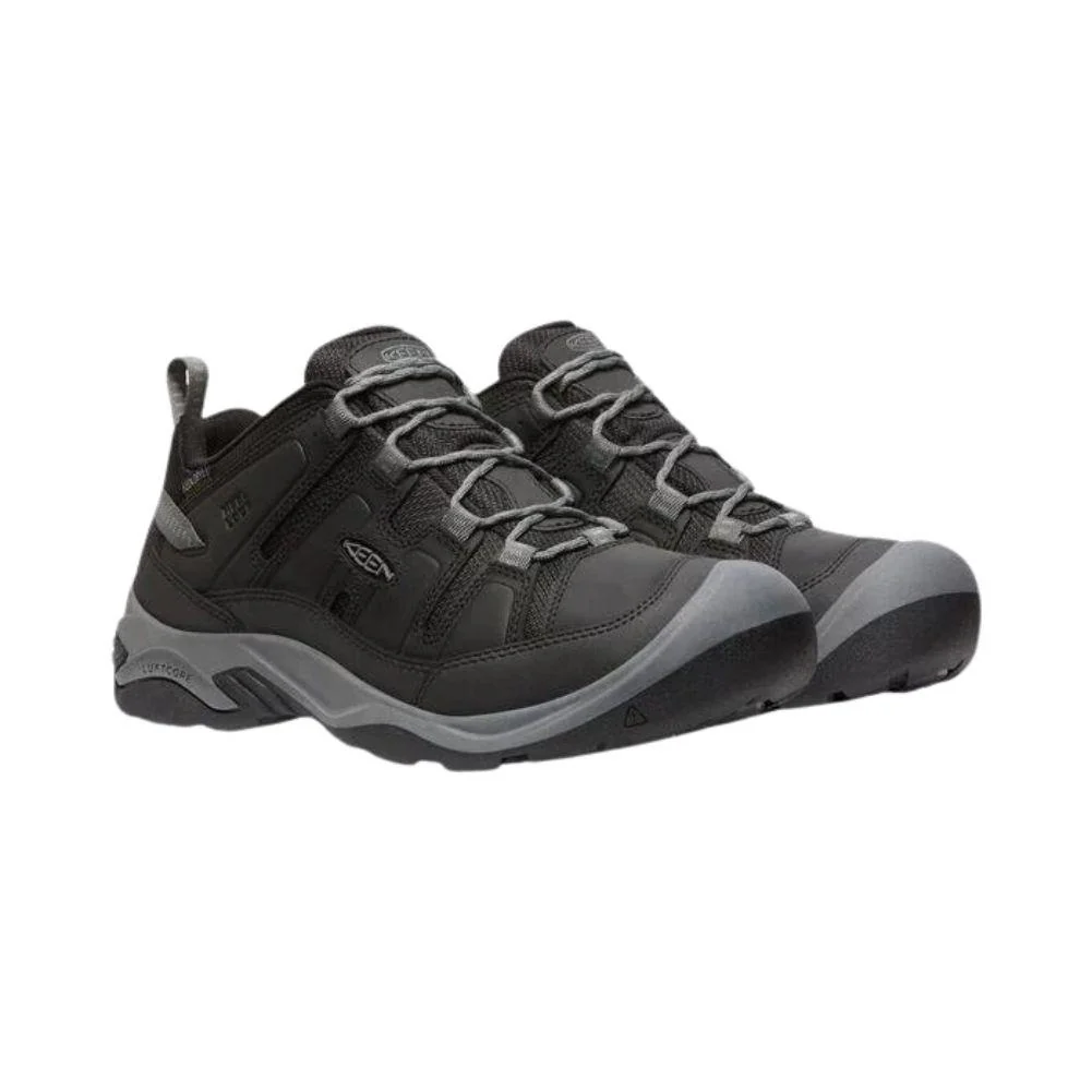 Keen Men's Circadia Waterproof Shoe (Black/Steel Grey) - Image 4