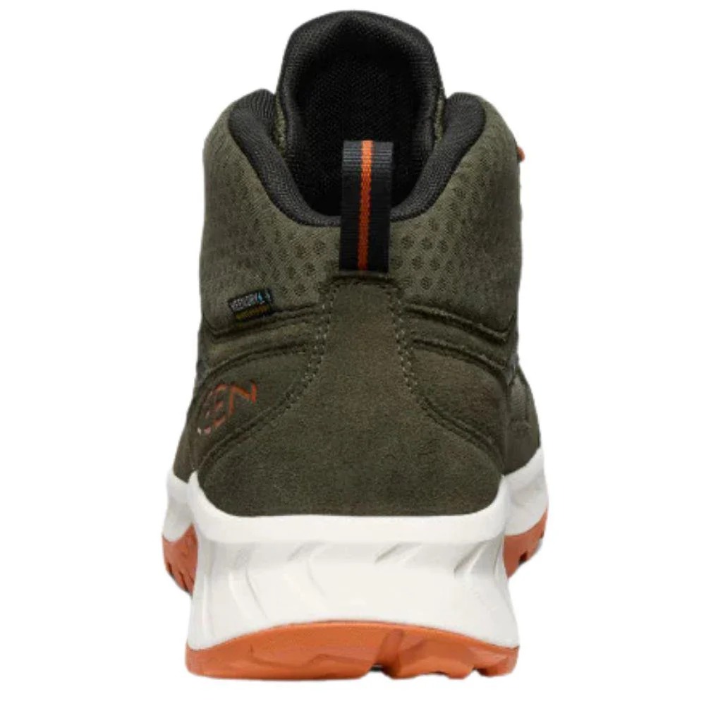 Keen Men's Hightrail Waterproof Hiking Boot (Forest Night/Gold Flame) - Image 5