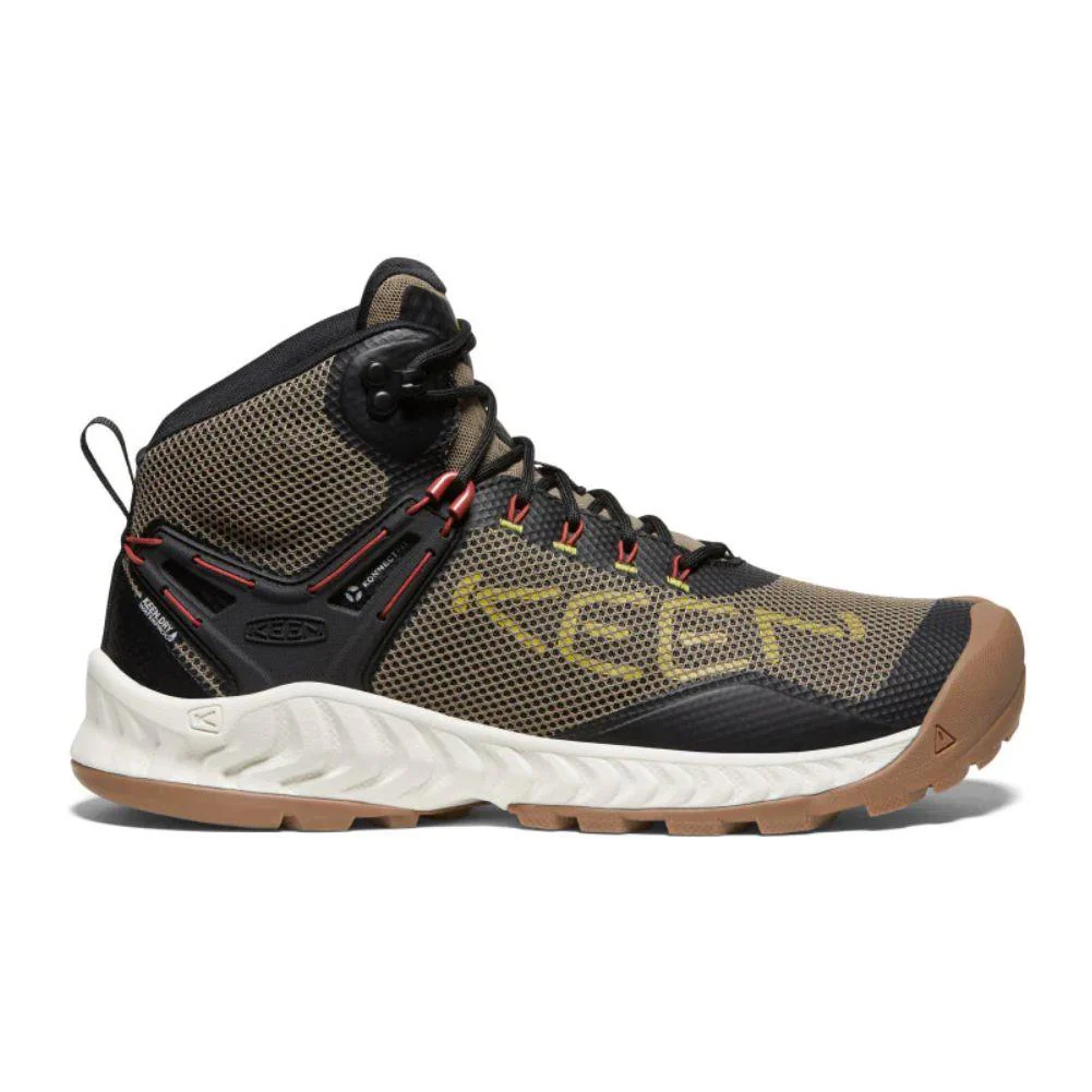 Keen Men's NXIS EVO Waterproof Boot (Brindle/Citronelle)