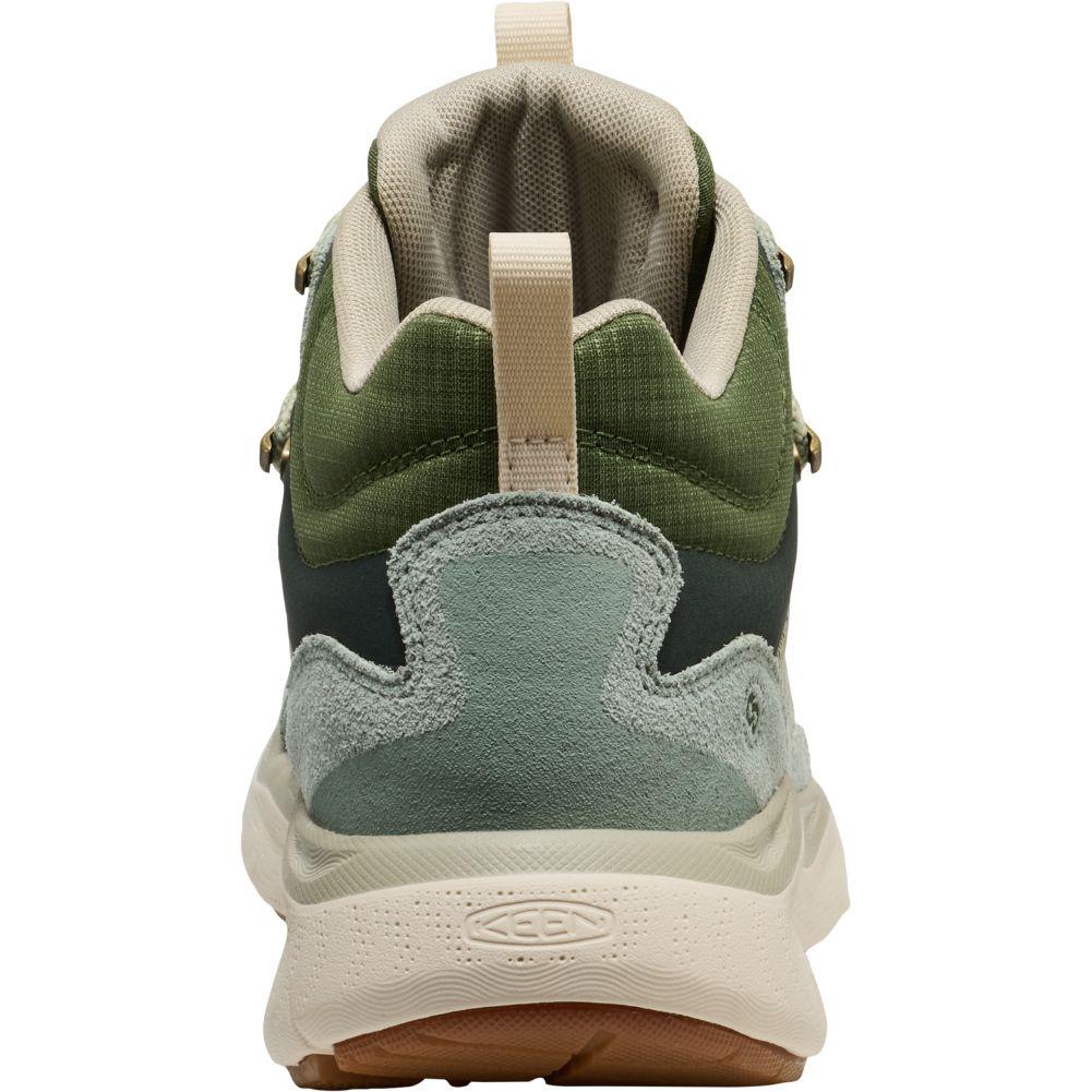 Keen Women's Leiki Waterproof Leather Hiking Boot (Iceberg Green/Bronze Green) - Image 4