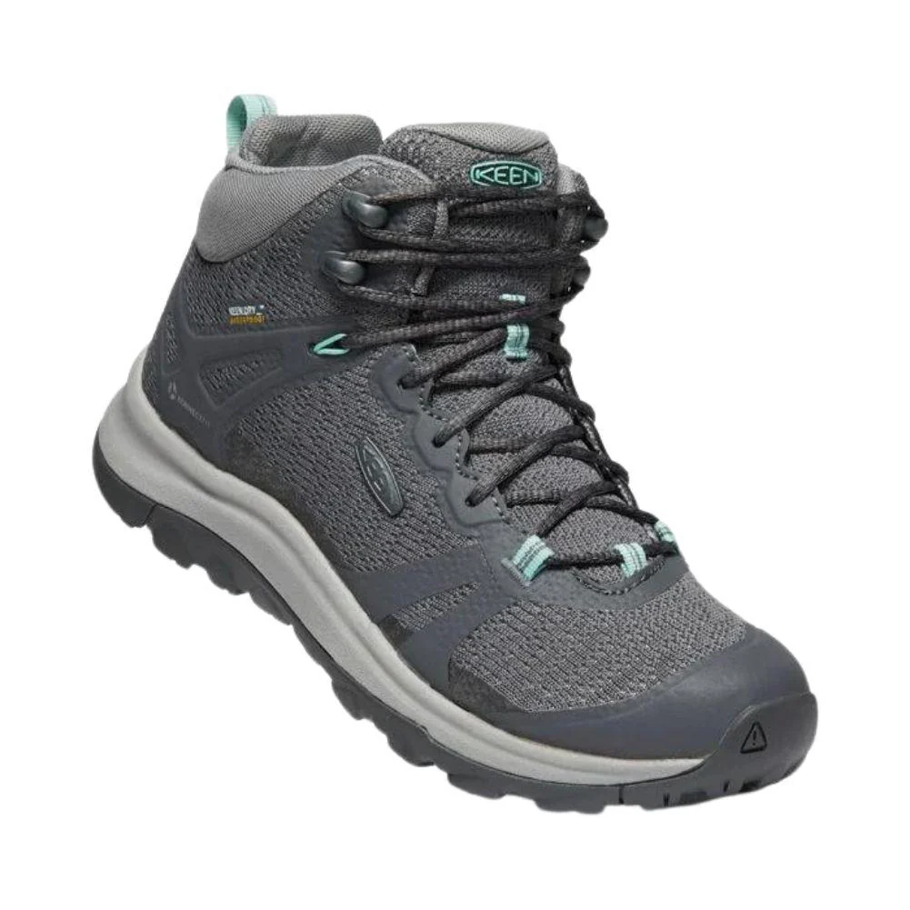 Keen Women's Terradora II Waterproof Hiking Boots (Magnet/Ocean Wave) - Image 4
