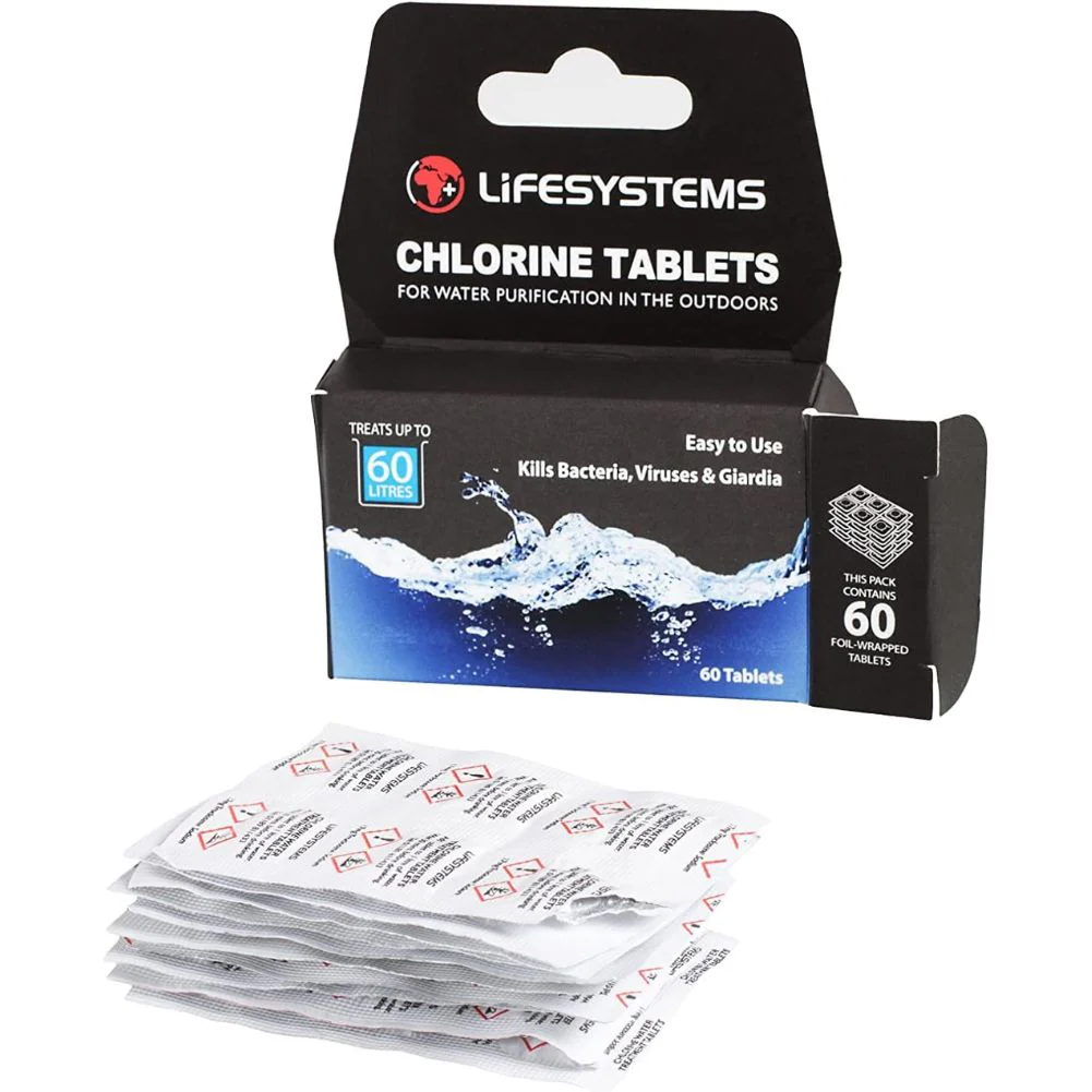 Lifesystems Chlorine Water Purification Tablets - Image 2