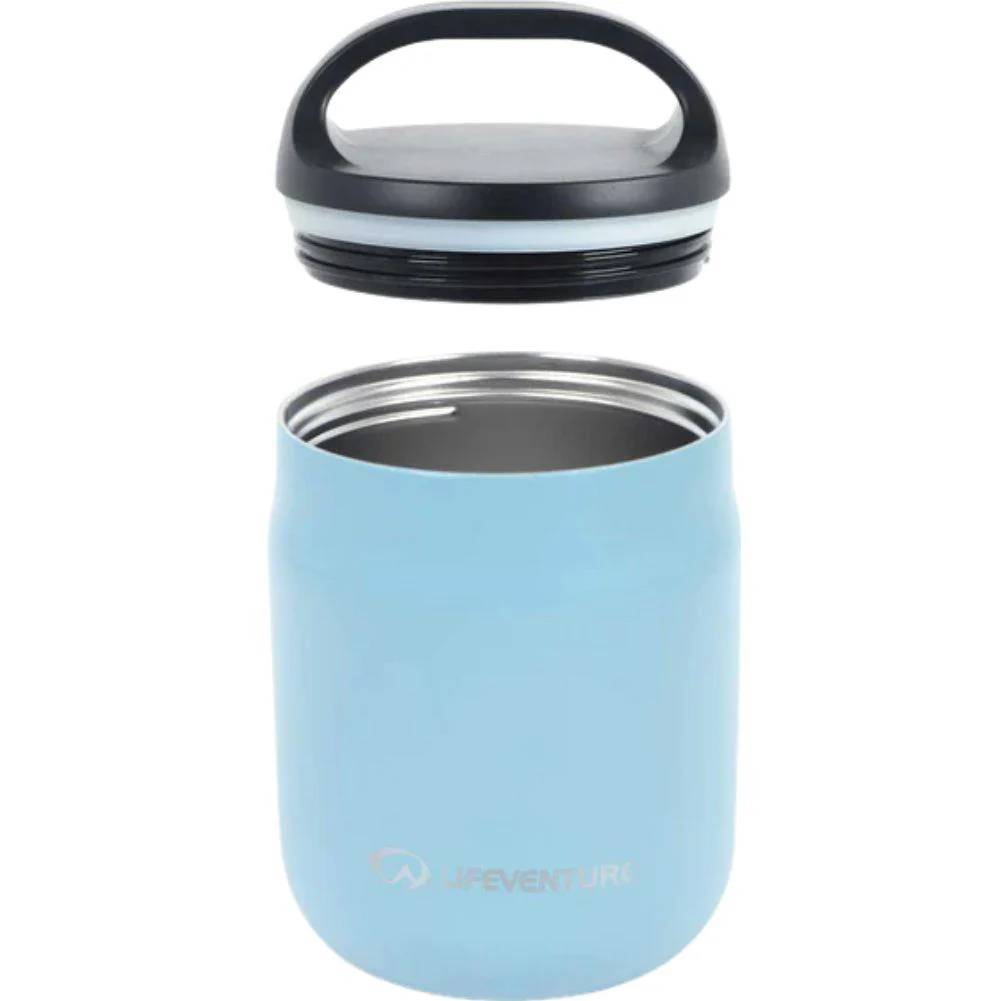 Lifeventure Food Flask (Matt Ice Blue) - Image 2